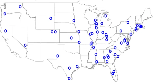 Figure 1: Power Plants Opened During the 1990s