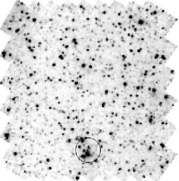 Figure 3. ISOCAM 7-mm (LW2) image of the field in the Sgr I Baade Window, covering 15  15 arcmin 2 