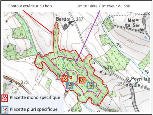 Figure 2. Exemple de vue d’un paysage agriforestier sur le site atelier des vallées et coteaux de Gascogne  (Photographie Jérôme Willm) 