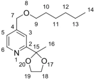 Figure 1. Structure and atom numbering of Intermediate Compound 2. 