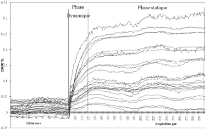 Figure 5: les phases statique et dynamique  Le processus d’analyse des données fut divisé en deux  étapes: 