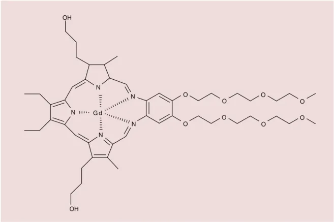 Figure 1. Structure of motexafin gadolinium (III). 