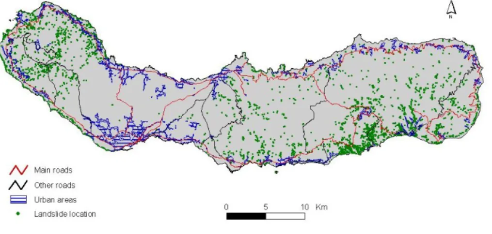 Fig. 8. Landslide Risk Map for S.