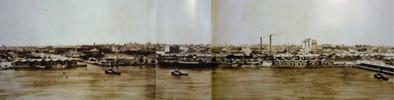 Fig. 7. “Buenos Aires. Partial northern view of the port”, La República Argentina en su Primer Centenario, 1810-1910