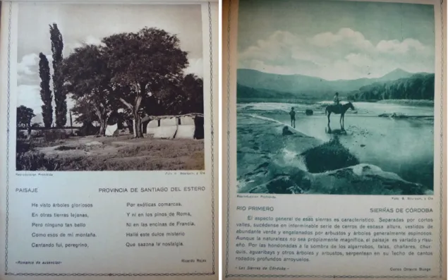 Fig. 12. Almanac pages. Picturesque Argentina. Gastón Bourquin editor and photographer, c.1925