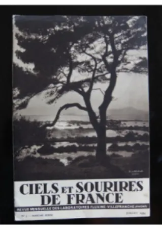 Fig. 1 : Visions de France, « La Côte des Maures »,  1930, collection personnelle. D.R