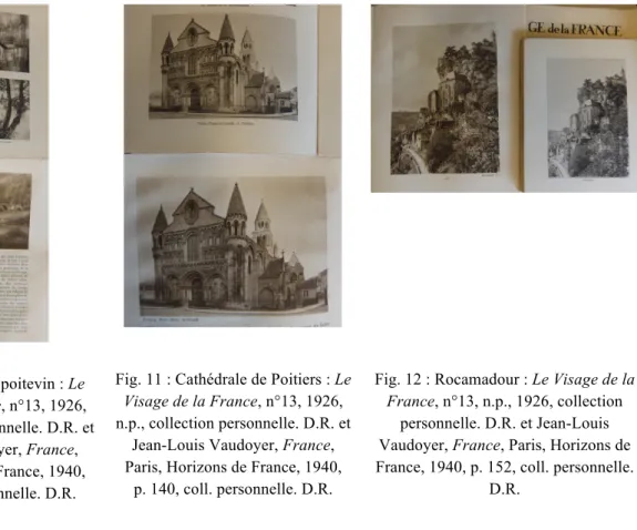 Fig. 10 : Le Marais poitevin : Le  Visage de la France, n°13, 1926,  n.p., collection personnelle