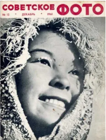 Figure 4. Fig. 4: Yuri Muravin. Girl from Kamchatka, black-and-white photograph, Sovetskoe foto no