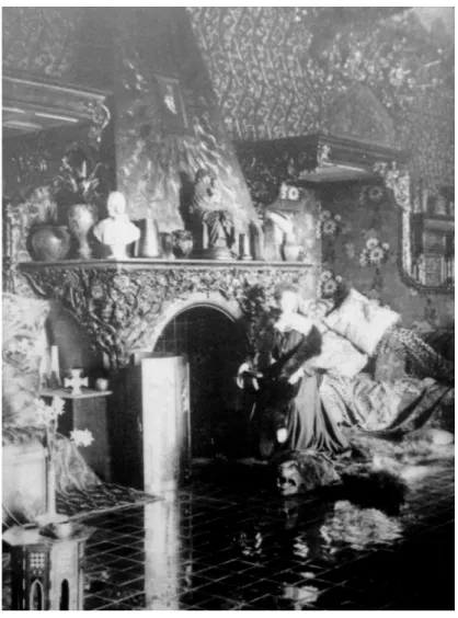 Fig. 6: Crown Princess Marie, Golden Salon, Cotroceni, 1900–1  (destroyed). Period photograph