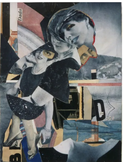 Fig. 1: Hannah Höch, Da Dandy, 1919, collage and photomontage. © DACS  2018