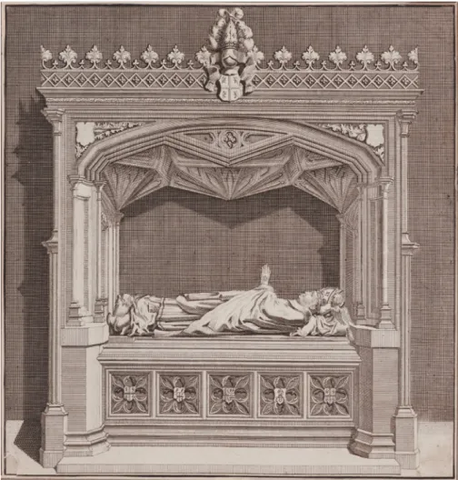 Fig. 4. Tomb of  Thomas Ruthall, Bishop of  Durham 