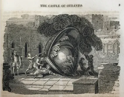Fig. 11: Death of  Conradunder the helmet of  Alfonso the Good, Castle of  Otranto  1824