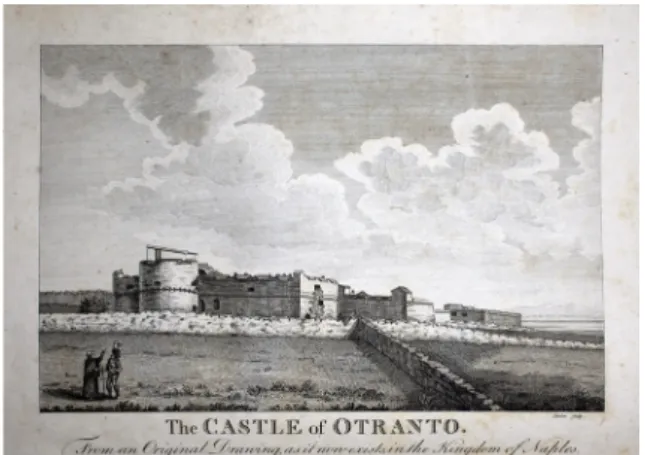 Fig. 16: Anonymous after Reveley, The Castle of  Otranto, 1791?24 17  791P Copy 9. Courtesy of  the Lewis Walpole Library, Farmington, CT.