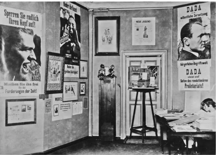 Fig. 2: Erste Internationale Dada Messe, 1920; photo: Robert Sennecke