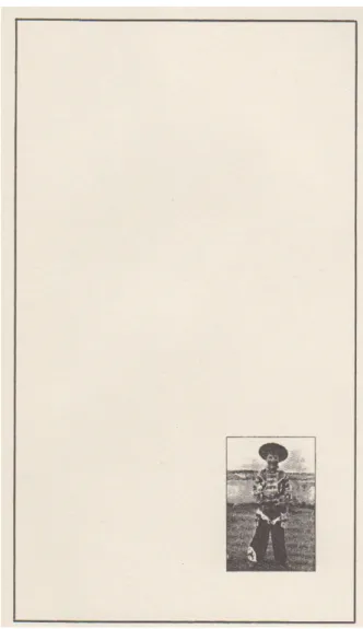 Figure 4. Ondaatje, Michael. The Collected Works of Billy the Kid. n.pag. 