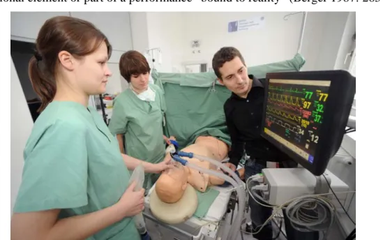 Fig. 2: Homburg medical simulation mannequin, © Iris Maurer, Courtesy of Universität des  Saarlandes (2010)