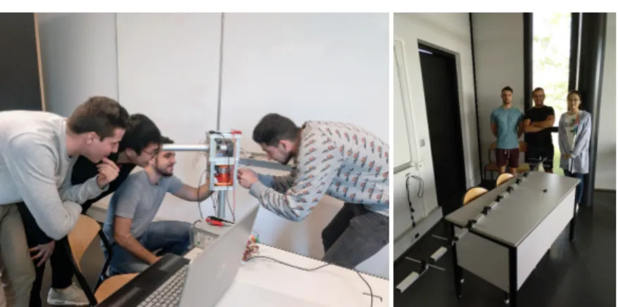 Fig. 1 Current state of the SATNOGS ground station at Polytech Nice engineering school.