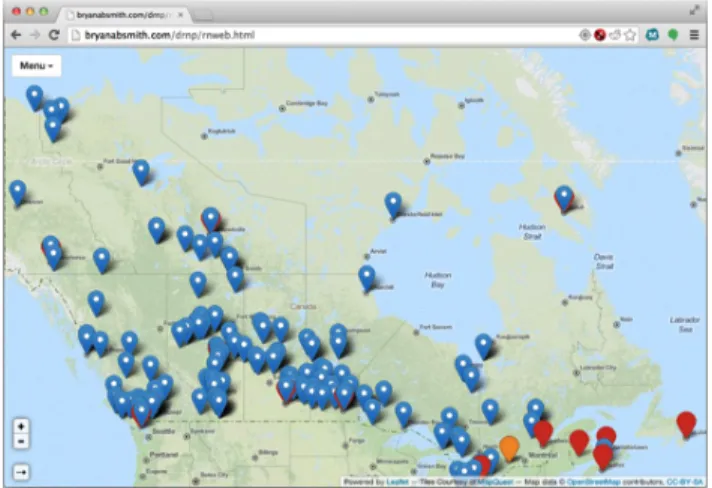 FIGURE 3. Screenshot of RNWeb