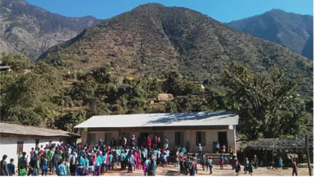 FIGURE 1. Jhimpa School, located in Baglung, Nepal