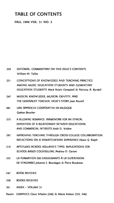 TABLE  OF  CONTENTS 