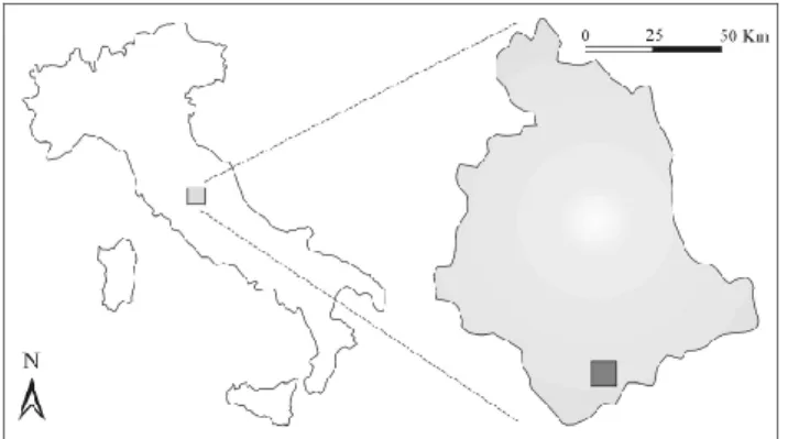 Fig. 1. Location map.