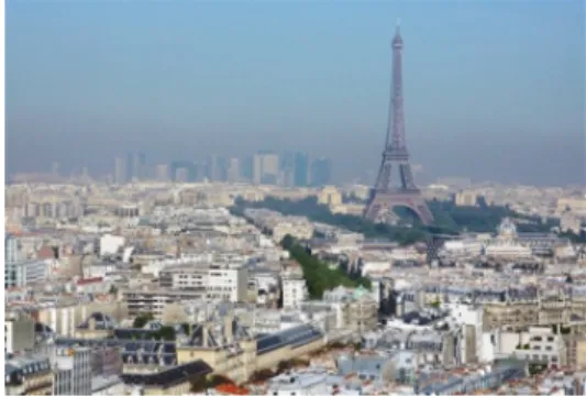 Figure 1 : Pollution à New-York en 1988  Figure 2 : Pollution à Paris en 2006 