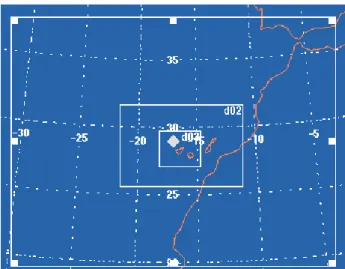 Figure 1.Location of Canary Islands. Definition of the 3 nested m