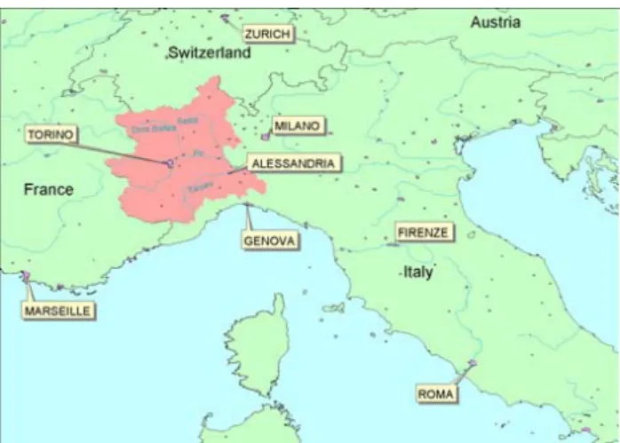 Fig. 1. Area of interest