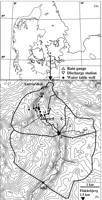 Fig. 2.  Conceptual geology and depth of drain schemes.