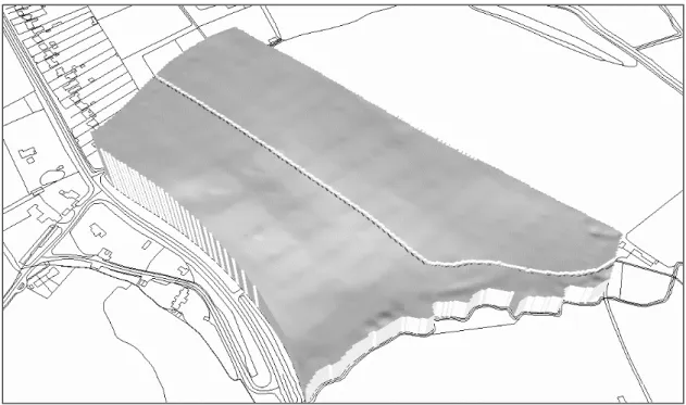 Fig. 4. (b) 2D PERM showing risk for Field A