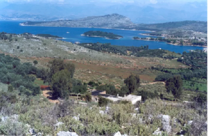 Fig. 9. Quarry facilities which were active during the Communist period for lime production from limestones of Burdigalian age