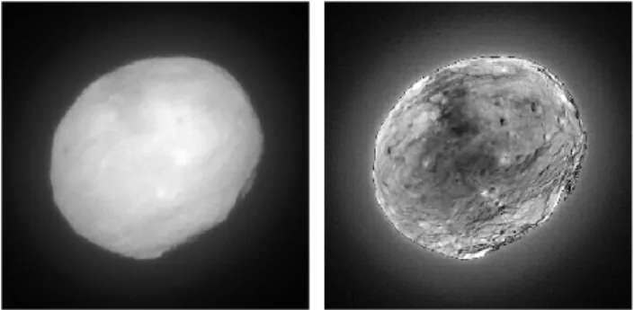 Figure 4. Left: deconvolution of the image using the PSF es- es-timated by the joint estimation