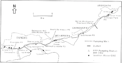 Fig. 2. The Tay Estuary Wastewater scheme courtesy of Scottish Water.
