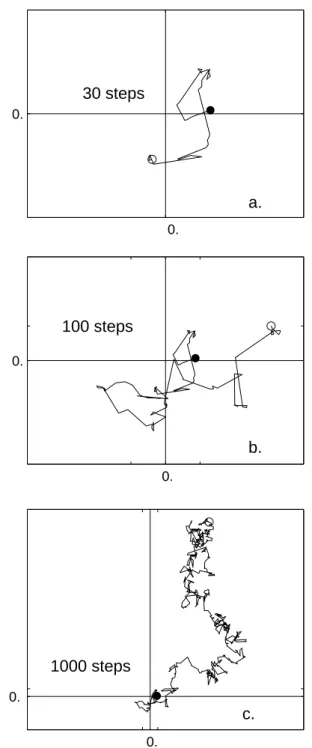 Fig. 5. The trajectory of Fig. 4b, “measured” using Rapaport’s (1985) algorithm with the divider separation η = 2 × 10 −5 .