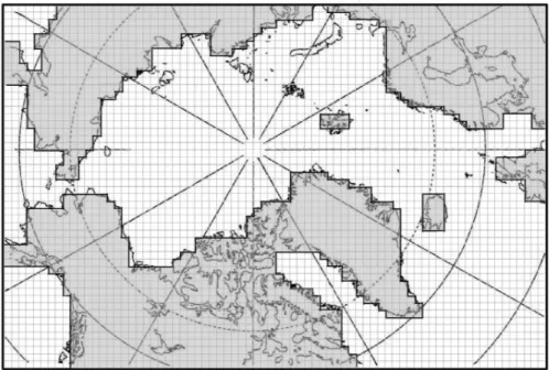 Fig. 1. Model domain and grid.