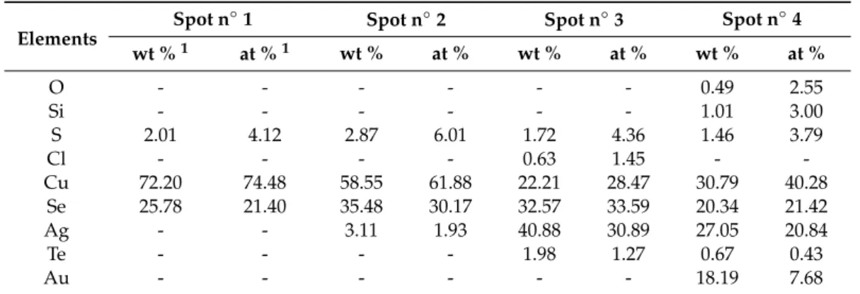 Table 1. Elemental composition of initial CAS analyzed by SEM-EDS.