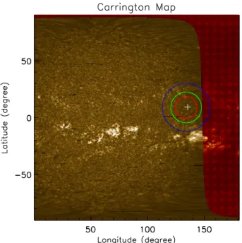 Fig. 16. Electron density in the prominence derived from IRIS spectral observations between 15:10 and 15:27 UT.
