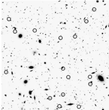 Figure 1. Absolute AB magnitudes of z = 3 galaxies at rest frame 1600 Å as a function of baryonic mass