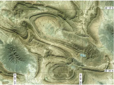 Fig. 4. Geological map of la Popa Basin (modified from [43]).