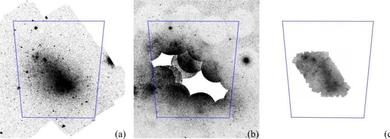 Figure 1. ( a ) The Spitzer / IRAC 3.6 μ m ( Gordon et al. 2011 ) , ( b ) the GALEX / NUV ( Simons et al
