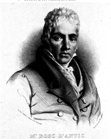 Fig 1. Louis Bosc d'Antic Likely sometime before 1792 when he consistently  dropped the "d'Antic", with its noble connotations, from his name