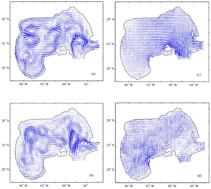 Fig. 3. Low-order toroidal [n=1 (a), n=2 (b)] and poloidal [m=1 (c), m=2 (d)] EOFs.