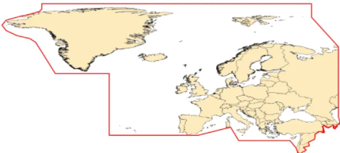 Figure 2. The WMO RA VI Region.