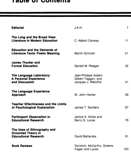 Table of  Contents 