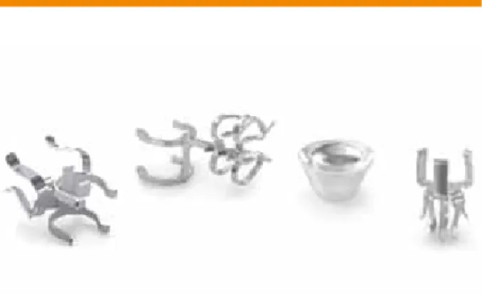 Figure 6 : Implant au contact de l’enclume  