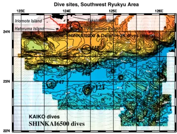 Fig. 1. Index map of the study area in the southwestern Ryukyu arc-trench system.