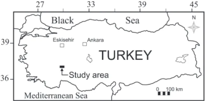 Fig. 1. Location map of the study area.