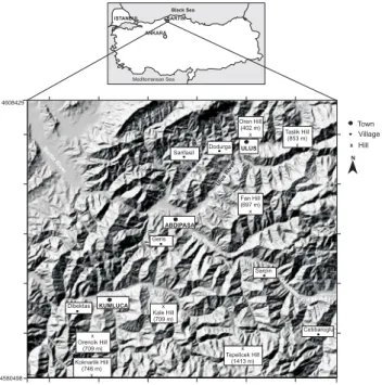 Fig. 1. Location map of the study area.