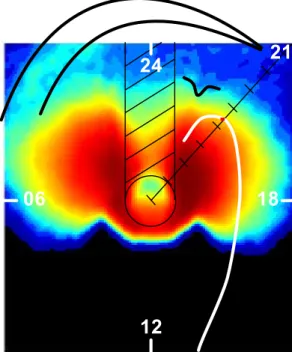 Fig. 6. EUV image at 04:32 UT on 11 April 2002. The image has been smoothed by a spatial low frequency filter