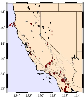 Fig. C1. Application of the modified PI method for all of California and its surrounding area